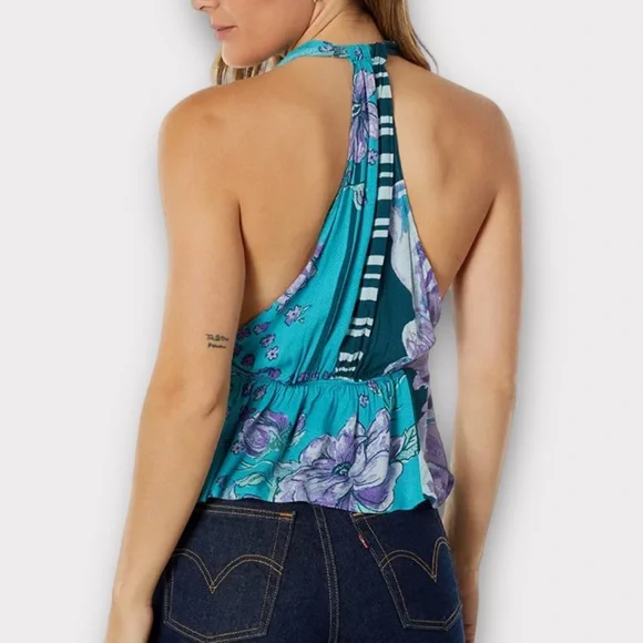 Free People Hot Tropics Top. - Picture 3 of 3